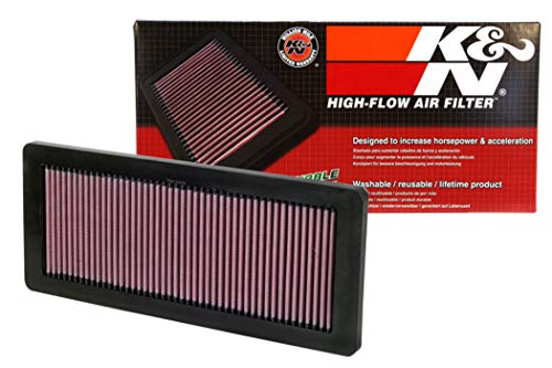K&N 33-2936 Filtro de Aire Coche, Lavable y Reutilizable