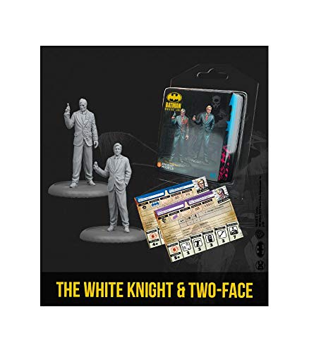 KNIGHT MODELS Juego de Mesa - Miniaturas Resina DC Comics Superheroe - Batman -The White Knight & Two Face