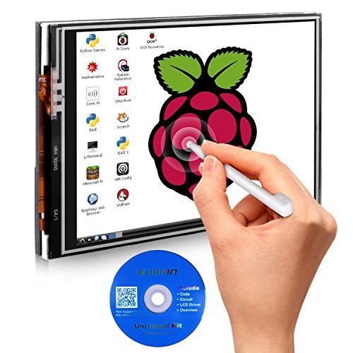 Kumán Para Raspberry Pi 3 2 Tft LCD Pantalla, 3,5 Pulgadas 320 480 Tft Pantalla Táctil Monitor de Raspberry Pi Modelo B B + a + a Módulo de Interfaz Spi con la Pluma Táctil Sc06