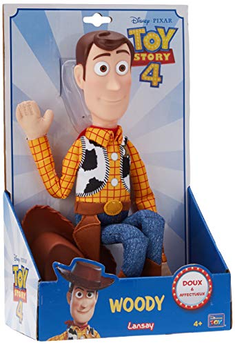 Lansay- Toy Story 4-Figura Woody Pixar, 64611
