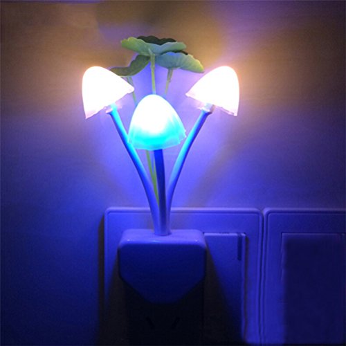 LEDMOMO La pared del LED enciende la lámpara del sensor del estilo de las plantas de seta de las luces de la noche para dormir de los niños LEDMOMO La pared del LED enciende la lámpara del sensor del estilo de las plantas de seta de las luces de la noche para dormir de los niños