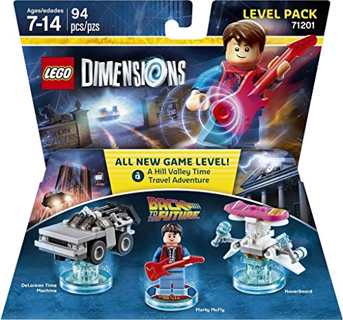 LEGO Dimensions Level Pack Back to The Future - Juegos de construcción (Multicolor, 7 año(s), 94 Pieza(s), Película, 14 año(s), 2 cm)