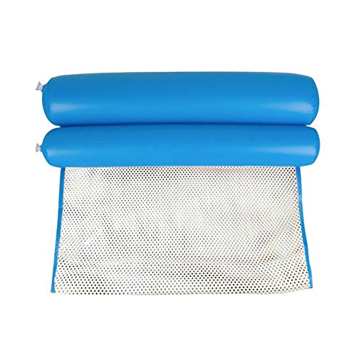 L.J.JZDY Piscina Hamaca Agua Inflable del Verano Cama Flotante Presidente Fila Piscina colchones de Aire de Playa Plegable Piscina Hamaca 130x70cm (Color : Type C 02, Size : Gratis)