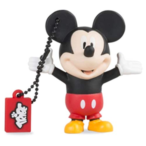 Llave USB 16 GB Mickey Mouse - Memoria Flash Drive 2.0 Original Disney, Tribe FD019501