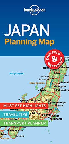 Lonely Planet Japan Planning Map [Idioma Inglés]