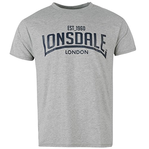 Lonsdale Hombre Camiseta De Box Blanco M