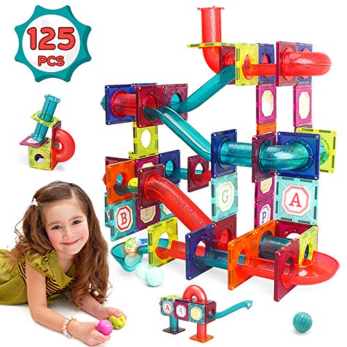 LUKAT Bloques Magneticos, Bloques de Construcción Magnéticos Infantiles 125 Piezas De Juguetes De ConstruccióN De Tubos 3D De 3 4 5 6 7 8 AñOs Stem Magneticas Juguetes Creativos y Educativos LUKAT Bloques Magneticos, Bloques de Construcción Magnéticos Infantiles 125 Piezas De Juguetes De ConstruccióN De Tubos 3D De 3 4 5 6 7 8 AñOs Stem Magneticas Juguetes Creativos y Educativos