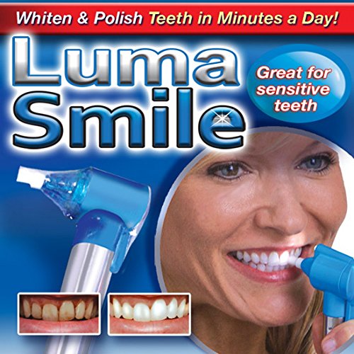 Luma Smile, Blanqueador Dental. Funciona a pilas (incluídas). Medidas: 15x6x3 cms. aprox..
