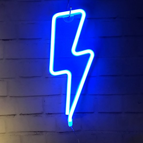 Luz de decoración con forma de letrero de neón LED, decoración de pared para Navidad, fiesta de cumpleaños, sala de niños, sala de estar, decoración de fiesta de bodas (azul) Luz de decoración con forma de letrero de neón LED, decoración de pared para Navidad, fiesta de cumpleaños, sala de niños, sala de estar, decoración de fiesta de bodas (azul)