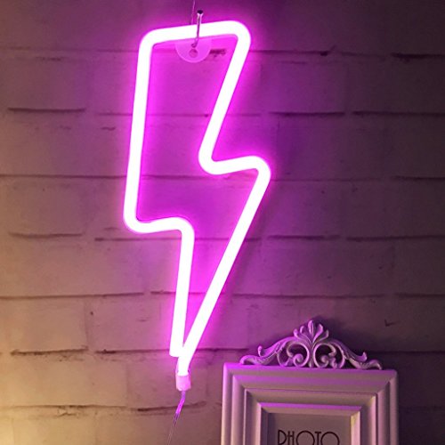 Luz de decoración con forma de letrero de neón LED, decoración de pared para Navidad, fiesta de cumpleaños, sala de niños, sala de estar, decoración de fiesta de bodas (rosa) Luz de decoración con forma de letrero de neón LED, decoración de pared para Navidad, fiesta de cumpleaños, sala de niños, sala de estar, decoración de fiesta de bodas (rosa)