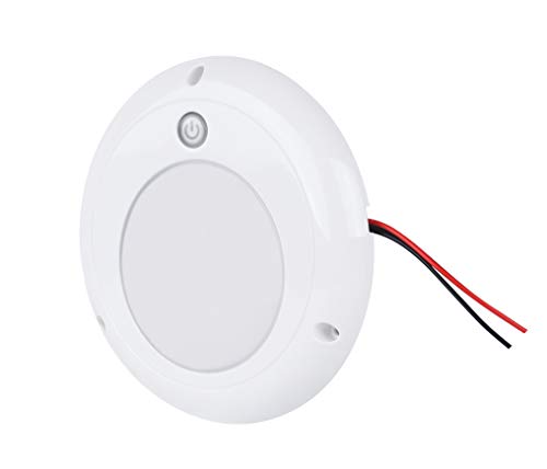 Luz Interior Plafón Techo LED Aplique Coche Camión Furgoneta Caravana 1.044 Lúmenes - 17.4 W - 10-30V - 3800-4250K Luz Interior Plafón Techo LED Aplique Coche Camión Furgoneta Caravana 1.044 Lúmenes - 17.4 W - 10-30V - 3800-4250K