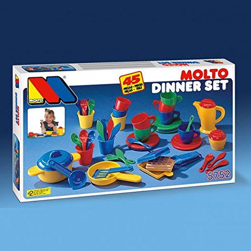 M MOLTO Set de Cocina de Juguete 45 pcs.