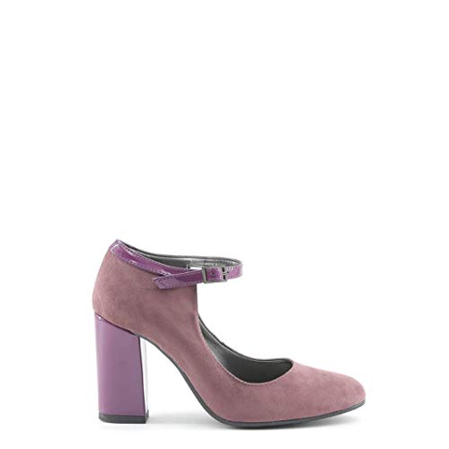 Made in Italia - BIANCA Pumps Zapatos De Tacón Para Mujer Con La Correa Ajustable Del Tobillo Tacón 9 cm