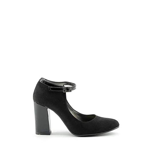 Made in Italia - BIANCA Pumps Zapatos De Tacón Para Mujer Con La Correa Ajustable Del Tobillo Tacón 9 cm