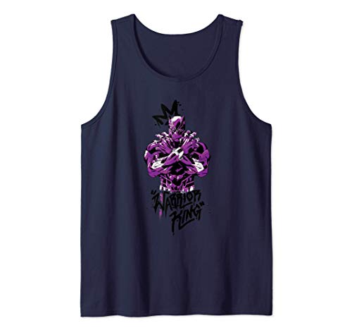 Marvel Black Panther Purple Warrior King Camiseta sin Mangas