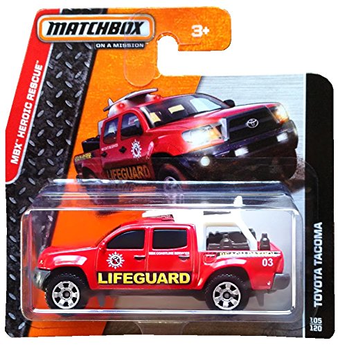 Matchbox 2014 MBX Heroic Rescue - Toyota Tacoma by
