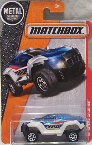 MATCHBOX 2016 MBX Heroic Rescue - Crime Crusher 84/125 by Matchbox