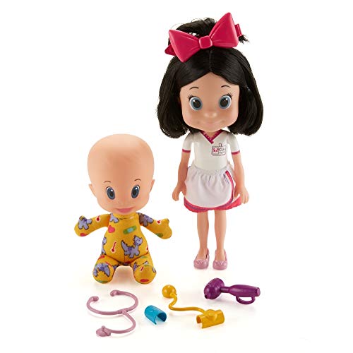 Mattel Cleo & Cuquin-Muñecos Vamos al médico Juguetes de la Familia Telerín, Multicolor GFB54