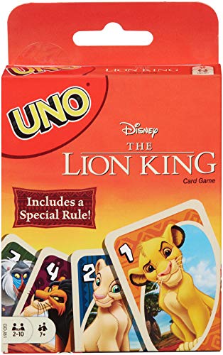 Mattel Games Uno The Lion King Card Game