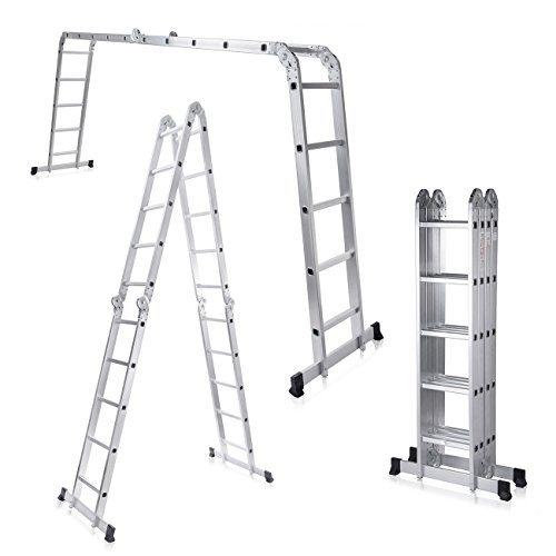 MAXCRAFT Escalera multifunción 6 en 1 de aluminio (5,92 m) MAXCRAFT Escalera multifunción 6 en 1 de aluminio (5,92 m)