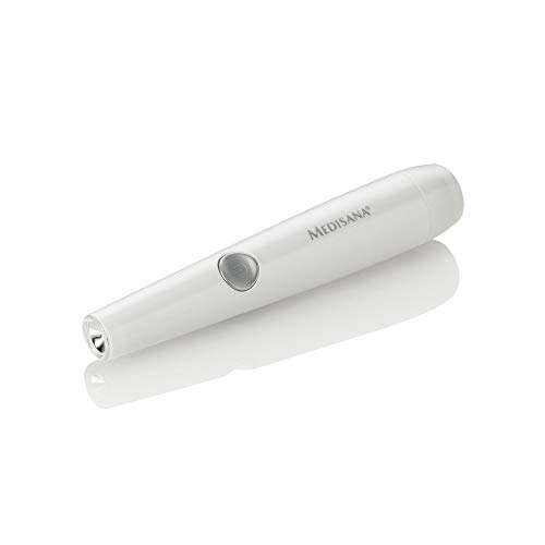 Medisana DC 300 bolígrafo anti-acné, fototerapia para la cara, tratamiento de espinillas, inflamaciones, manchas y puntos negros, 2 en 1 bolígrafo con luz roja y azul Medisana DC 300 bolígrafo anti-acné, fototerapia para la cara, tratamiento de espinillas, inflamaciones, manchas y puntos negros, 2 en 1 bolígrafo con luz roja y azul