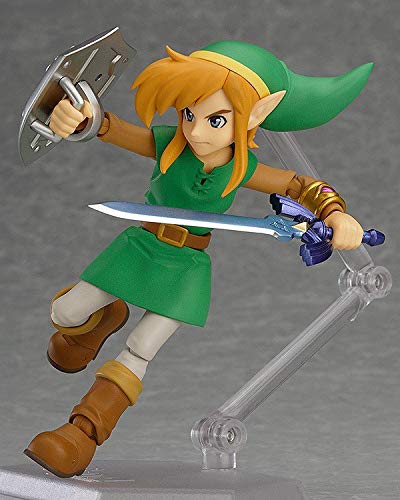 MIAOGOU Juguetes de Zelda Anime The Legend of Zelda Link A Link Between Worlds Figma PVC Figura de acción de colección Modelo de Juguete