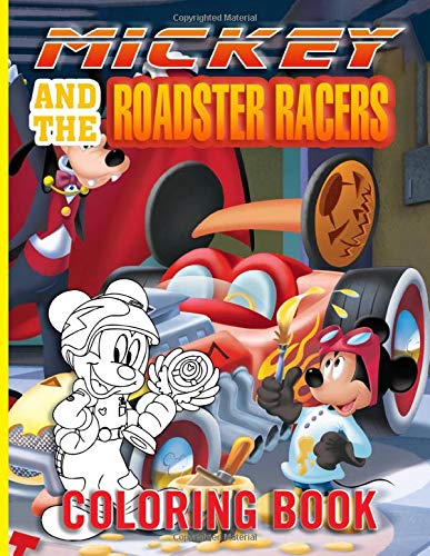 Mickey Roadster Coloring Book: Mickey Roadster Exclusive Coloring Books For Adults A Fun Gift