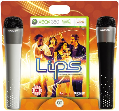 Microsoft Lips Bundle vídeo - Juego (Xbox 360, Música, T (Teen))