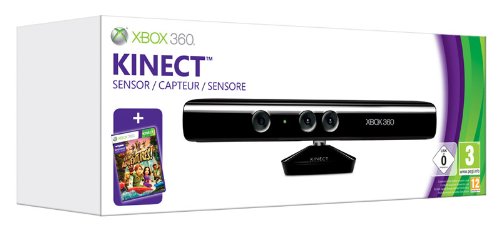 Microsoft Xbox 360, Kinect Sensor - accesorios de juegos de pc (Kinect Sensor, Negro)