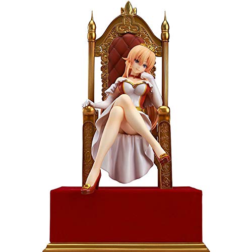 midday El espíritu de la alabarda, la Reina Mayor de Erina Nakiri, sentada en una Figura 1/8 con una Hermosa niña bidimensional.