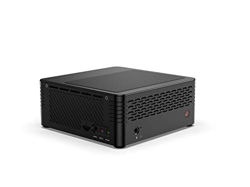 Mini PC AMD Ryzen 5 3400GE | 16 GB RAM 512 GB M.2 PCIe SSD | Radeon Vega 11 Graphics | Windows 10 Pro | Intel WIFI6 AX200 BT 5.1 | 4K HDMI 2.0 / DisplayPort | 2 x RJ45 | 4 x USB 3.0