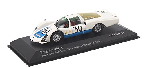 Minichamps 1:43 Porsche 906 LE Sniffer / Davis Clase lámpara Índice ganadores 24H de Le Mans 1966 Coches