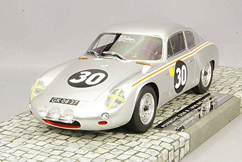 Minichamps – Porsche 356 B 1600 GS – Le Mans 1962 – Escala 1/18, 107626830, Plata