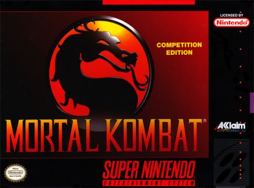 Mortal Kombat -Super Nintendo- Importación Americana