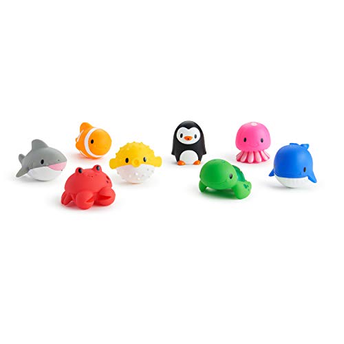 Munchkin - Ocean, 8 juguetes para la hora del baño