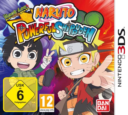 Namco Bandai Games Naruto Powerful Shippuden 3DS Básico Nintendo 3DS vídeo - Juego (Nintendo 3DS, Acción / Lucha)