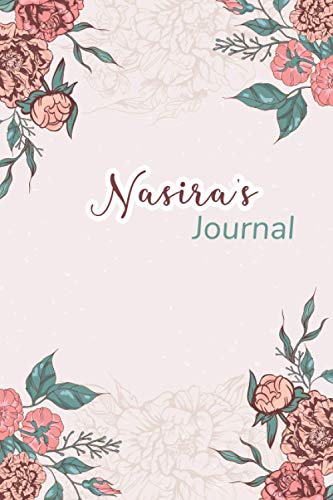 Nasira's Journal: Beautiful Notebook Gift for Nasira, Elegant Cover,Practical 100 Lined Pages with Timeline, 6"x9" Lightweight and Compact, Premium Matte Finish