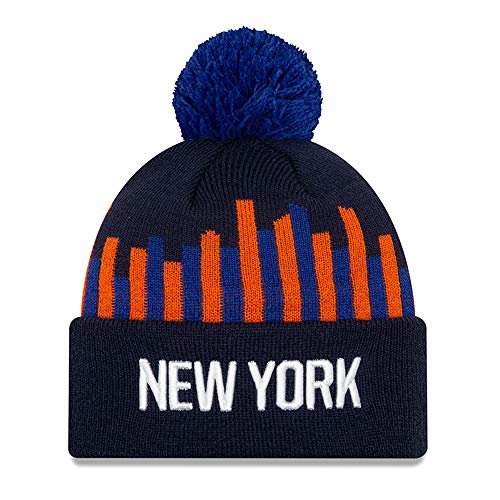 New Era NBA NEW YORK KNICKS City Series 2019 Cuff Bobble Knit