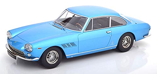 NEW KK Scale KKDC180423 Ferrari 330 GT 2+2 1964 Met.Light Blue 1:18 Die Cast Model