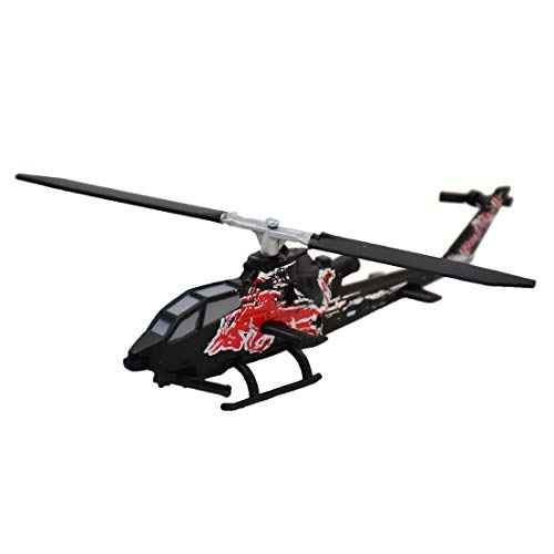 New Ray – Helicóptero Bell Cobra tah-1 F Red Bull 1/100 °, 29843, Multicolor