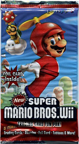 New Super Mario Bros. Wii Enterplay Trading Card Fun Pak by Super Mario Brothers