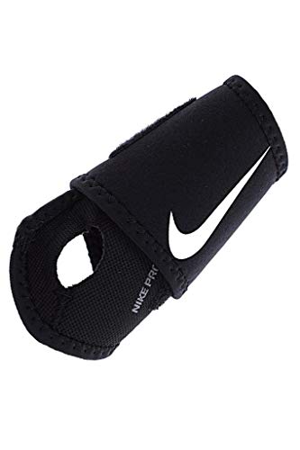 Nike OSFM Pro 2.0 - Muñequera y pulgar, color blanco y negro