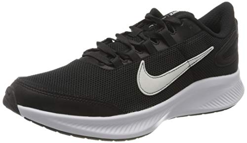 Nike RunAllDay 2, Running Shoe Hombre, Black/White-Iron Grey, 42 EU