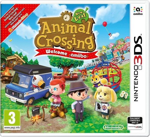 Nintendo Animal Crossing: New Leaf + Welcome Amiibo - Juego (Nintendo 3DS, Simulación, Modo multijugador, E (para todos))