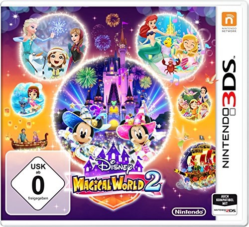 Nintendo Disney Magical World 2 Básico Nintendo 3DS Alemán vídeo - Juego (Nintendo 3DS, Simulación, E (para todos))