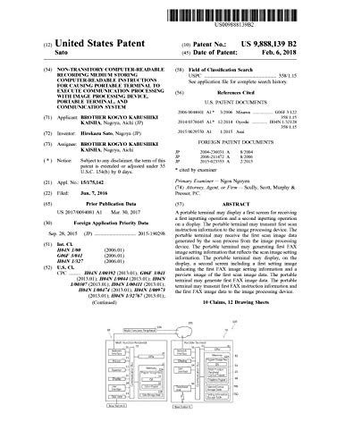 Non-transitory computer-readable recording medium storing computer-readable instructions for causing portable terminal to execute communication processing ... device, portable termin (English Edition)