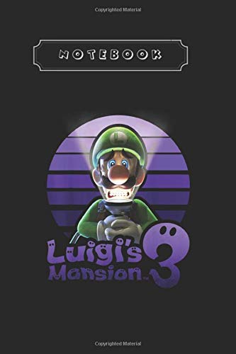 Notebook: Luigis Mansion 3 Collage Poster Notebook and Journal Wide Ruled | Size 6X 9 | Blank Notebook for Taking Note