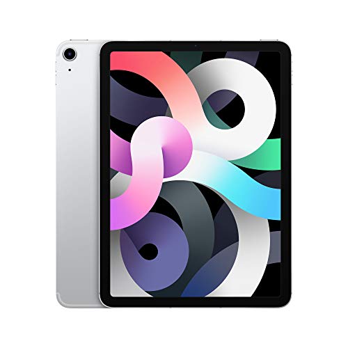 Nuevo Apple iPad Air (de 10,9 Pulgadas, con Wi-Fi + Cellular y 64 GB) - Plata (Ultimo Modelo, 4.ª generación)