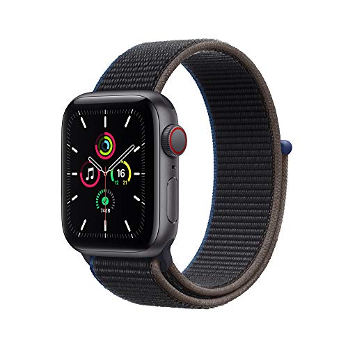 Nuevo Apple Watch SE (GPS + Cellular, 40 mm) Caja de Aluminio en Gris Espacial - Correa Loop Deportiva en Color carbón Nuevo Apple Watch SE (GPS + Cellular, 40 mm) Caja de Aluminio en Gris Espacial - Correa Loop Deportiva en Color carbón