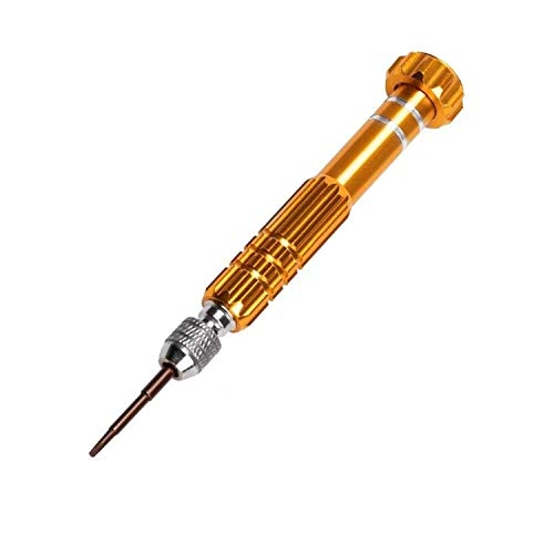 oGoDeal Destornillador 9 en 1; de tres puntas Y000 Y 0,6, punta Torx T5 T6, de estrella (pentalobular) P5 y P2, Phillips PH000, juego de destornilladores para iPhone 7 8 X MacBook Pro,Gafas